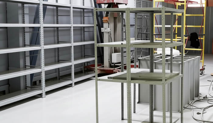 стеллажи на производстве
