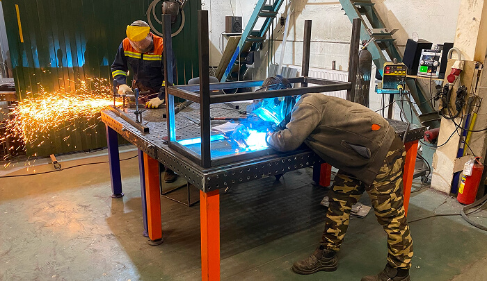 производство каркасов из металла