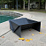 Очаг для костра/мангал lzm firepit 8 складной сталь, огнеупорная краска
